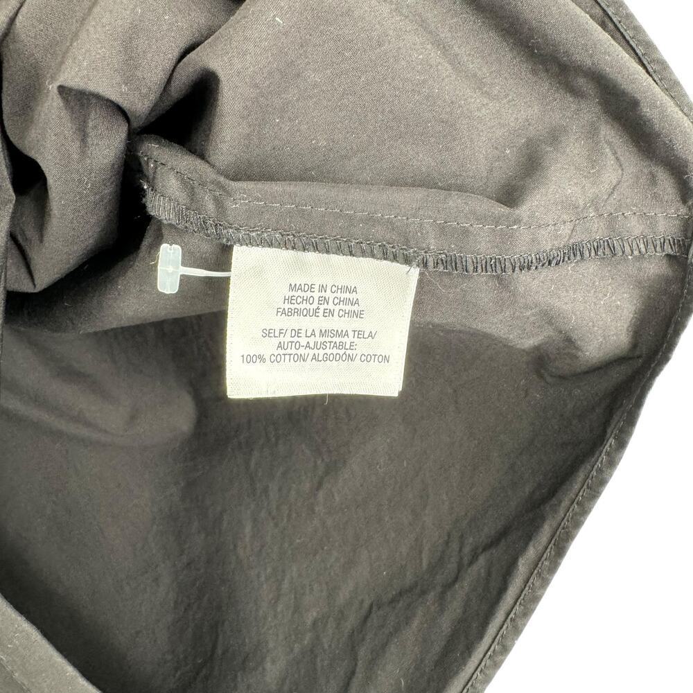 Favorite Daughter Ex-Boyfriend Shirt Black Poplin Size Small Quiet Luxury - Picture 7 of 8